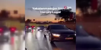 Çakarlı araçla trafiğe çıkan şahıslara 67.296 TL ceza kesildi