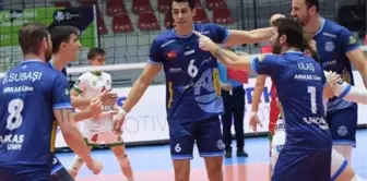 Arkas Spor, Neftohimik Burgas'ı 3-0 mağlup ederek tur atladı