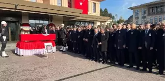 Bakan Göktaş'ın koruma polisi şehit Musa Erdem için Külliye'de tören