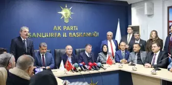 TBMM Başkanvekili Bozdağ, AK Parti Şanlıurfa İl Başkanlığında konuştu Açıklaması