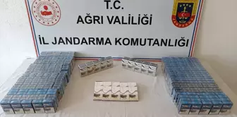 Ağrı'da 655 Paket Kaçak Sigara Ele Geçirildi