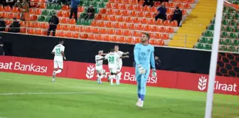 Ziraat Türkiye Kupası'nda Corendon Alanyaspor, Kocaelispor'u 1-0 yenerek bir üst tura çıktı