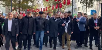 Kocaeli'de Filistin'e Destek Yürüyüşü Düzenlendi