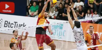 Galatasaray HDI Sigorta, Brand Group Alanya Belediyespor'u 3-2 Yendi