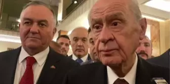 Bahçeli, Kürtçe konuşmaya tepki gösterdi