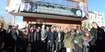 Yeşilhisar İlçe Halk Kütüphanesi açıldı