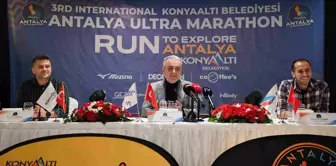 Antalya Ultra Maratonu'na 39 ülkeden 1720 sporcu katılacak