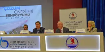 OMÜ'de Şiddet Döngüsü ve Çözüm Önerileri Sempozyumu Başladı