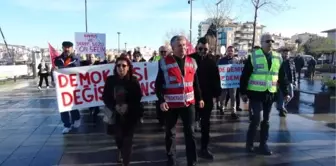 Çanakkale Belediye Başkan Adayı İrfan Mutluay, Atama Kararına Tepki Göstererek Ankara'ya Yürüyüş Başlattı