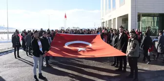 Bayburt'ta Şehitlere Saygı Yürüyüşü Gerçekleştirildi