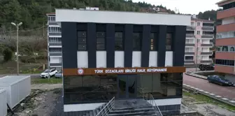 Türk Eczacıları Birliği, selin vurduğu Bozkurt'a kütüphane yaptırdı