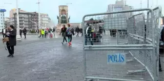 Taksim Meydanı ve Gezi Parkı'na demir bariyerler yerleştirildi