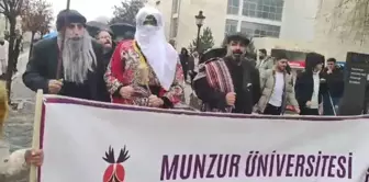 Tunceli Munzur Üniversitesi'nde Gağan Bayramı etkinlikleri düzenlendi