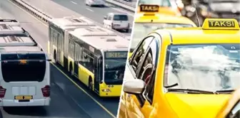 İstanbul'da Toplu Taşıma, Taksi ve Servis Fiyatlarına Zam Kararı