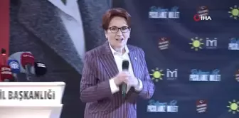 Akşener: 'Biz bu partiyi yancılık yapmak için mi kurduk?'