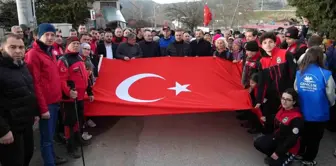 Gürsu'da Sarıkamış Şehitlerini Anma Yürüyüşü Düzenlendi