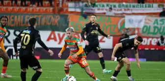 Corendon Alanyaspor ile MKE Ankaragücü arasındaki maç 0-0 berabere tamamlandı