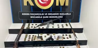 Adana'da silah ticareti yapan şüphelilere operasyon: 6 ruhsatsız silah ele geçirildi