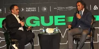 Christian Karembeu, Antalya'da Winter League Convention'da konuştu