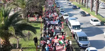 Zonguldak ve Bolu'da Teröre Tepki ve Gazze'ye Destek Yürüyüşleri