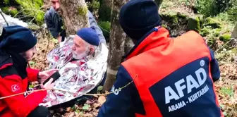 Karabük'te kayıp yaşlı adam sağ olarak bulundu