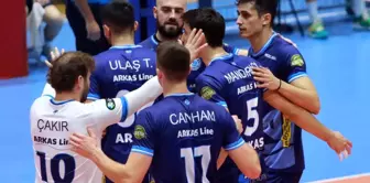 Arkas Spor, lider Halkbank ile karşılaşacak