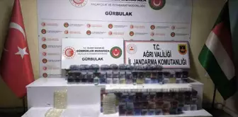 Ağrı'da Elektronik Sigara ve Kaçak Sigara Operasyonu