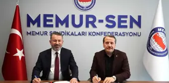 Karabük Üniversitesi Rektörü Memur-Sen Genel Başkanı ile Görüştü