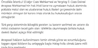 İYİ Parti Sözcüsü Zorlu: Hukuk devleti ilkeleri açıkça ihlal edildi