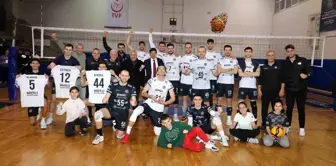 Nazilli Belediyespor Voleybol Takımı Arkas Spor Kulübü'nü 3-0 mağlup etti