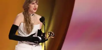 66. Grammy Ödülleri sahiplerini buldu! Taylor Swift, Yılın Albümü Ödülü'nü 4. kez aldı