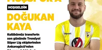 Muşspor, MKE Ankaragücü'nün genç kalecisi Doğukan Kaya ile anlaştı