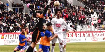 Karaman FK İskenderunspor ile 2-2 berabere kaldı