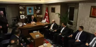 Saadet Partisi İBB Başkan Adayı Birol Aydın Türkiye Bosna Sancak Derneği'ni Ziyaret Etti