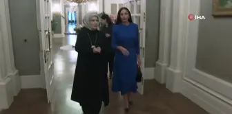 Emine Erdoğan, Mihriban Aliyeva ile görüştü