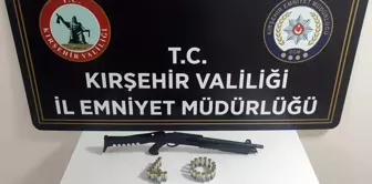 Kırşehir'de pompalı tüfekle ateş açan şüpheli yakalandı