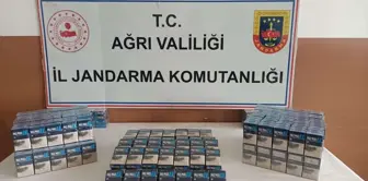 Ağrı'da Kaçak Sigara Operasyonu: 950 Paket Ele Geçirildi