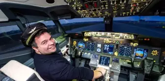 İngiltere'de Havacılık Tutkunu Evini Boeing 737 Simülatörüne Dönüştürdü