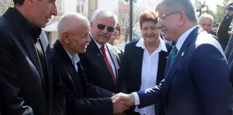 Ahmet Davutoğlu Keskin'de ziyaretlerde bulundu