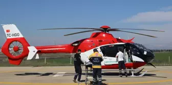 Diyarbakır'da Epilepsi Nöbeti Geçiren Çocuk Ambulans Helikopterle Hastaneye Ulaştırıldı