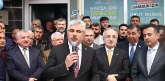 AK Parti Havza İlçe Başkanlığı Seçim Koordinasyon Merkezi Açıldı