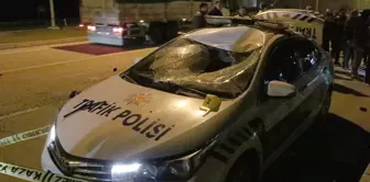 Samsun'da kaza sonrası kaçan sürücü polis memurunu çarptı, şehit oldu