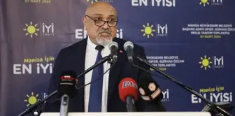 İYİ Parti Manisa Büyükşehir Belediyesi Başkanı Adayı Gürhan Özcan Projelerini Paylaştı