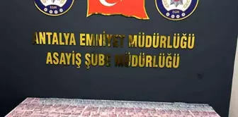 Antalya'da Evden Hırsızlık Şüphelisi Yakalandı