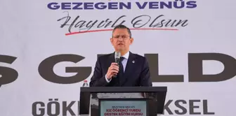 CHP Genel Başkanı Özgür Özel, Kartal'da açılış törenine katıldı