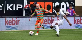 Alanyaspor ile Kayserispor Arasında Golsüz Beraberlik