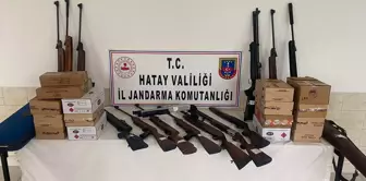 Yayladağı ve Kırıkhan'da Ruhsatsız Av Tüfeği Operasyonu