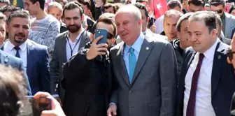 Muharrem İnce, Denizli'ye gelerek esnaf ziyaretleri yaptı