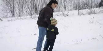 Ankara'nın yüksek kesimlerinde gece kar yağışı etkili oldu