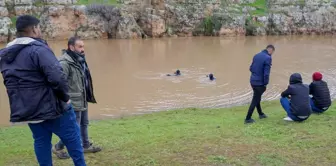 Şanlıurfa'da dereye kapılan çocuğun arama çalışmaları devam ediyor